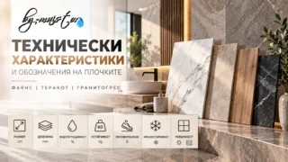 Как да разчитаме техническите характеристики и обозначенията на плочките?